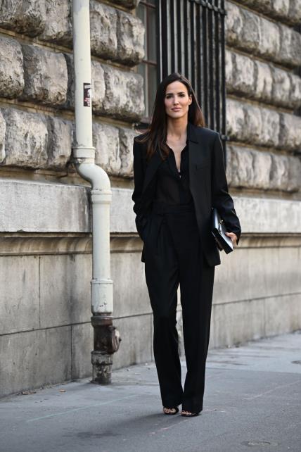 Crno odijelo na Tjednu mode u Parizu