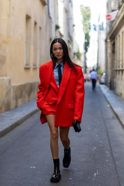 Crvena boja na Tjednu mode u Parizu