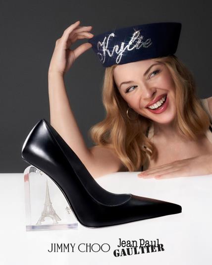 Kylie Minogue u suradnji s Jean Paul Gaultierom i Jimmy Choo