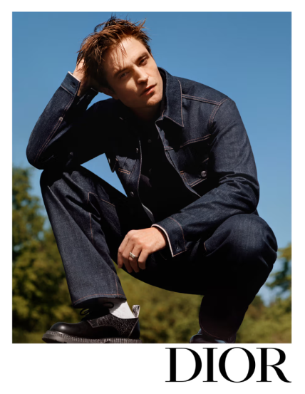 Robert Pattinson za Dior