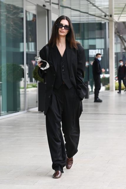 Emily Ratajkowski street style jesen 2023