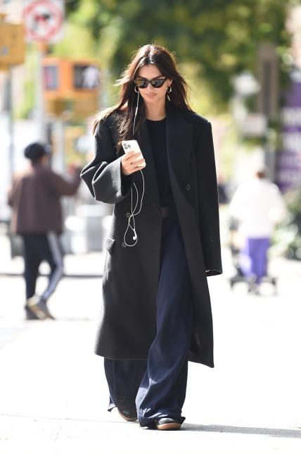 Emily Ratajkowski street style jesen 2023