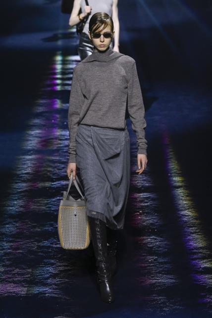 Trend sivi džemper Fendi FW23