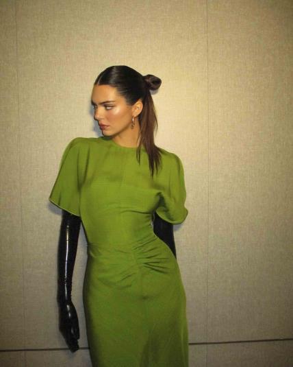 Zelena haljina Victorije Beckham