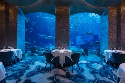 Atlantis The Royal Dubai hotel Ossiano restoran
