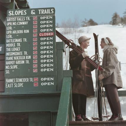 Slim Aarons apres-ski fotografije