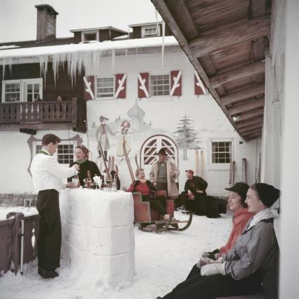 Slim Aarons apres-ski fotografije