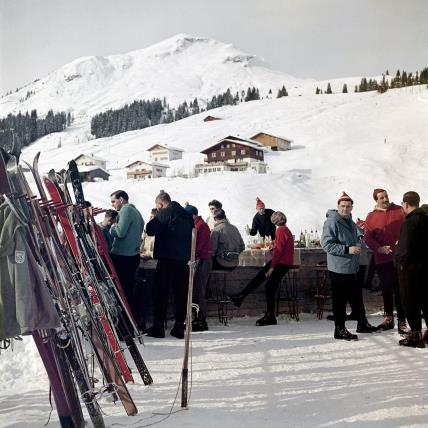 Slim Aarons apres-ski fotografije