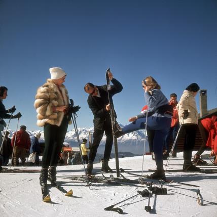 Slim Aarons apres-ski fotografije