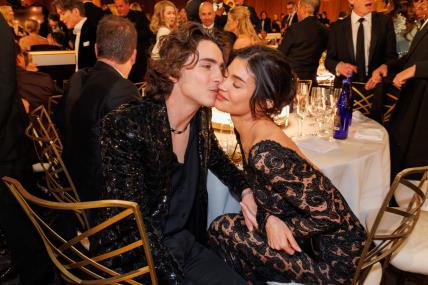 Timothée Chalamet i Kylie Jenner na Zlatnim globusima