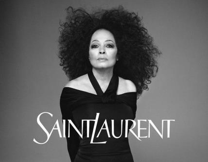 Diana Ross i Saint Laurent