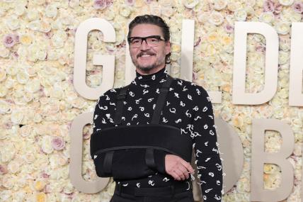 Pedro Pascal na Zlatnim globusima