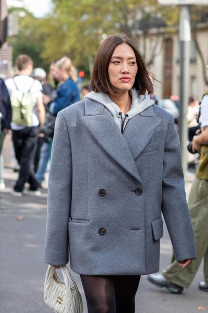 Street style 2023 miu miu