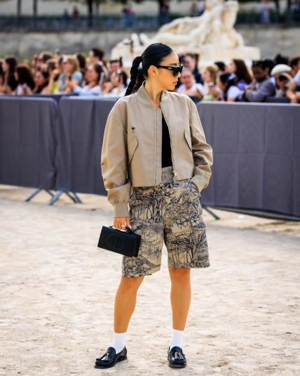 Street style 2023 bermude Dior