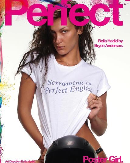 Bella Hadid za magazin Perfect