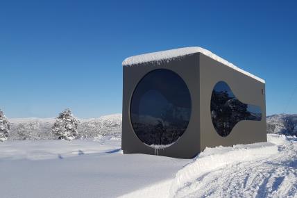 Birdbox Koliba Norveška