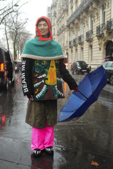 Street style Tjedan muške mode Pariz AW24