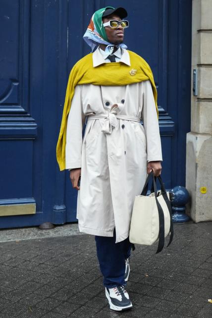 Street style Tjedan muške mode Pariz AW24