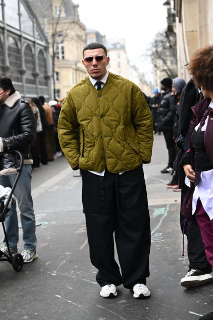 Street style Tjedan muške mode Pariz AW24