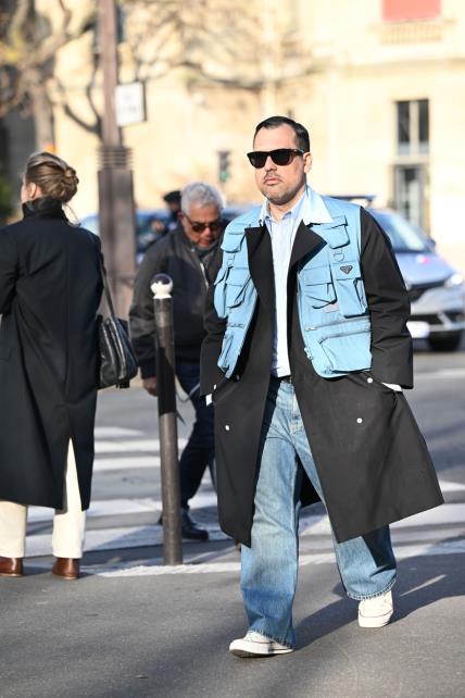 Street style Tjedan muške mode Pariz AW24