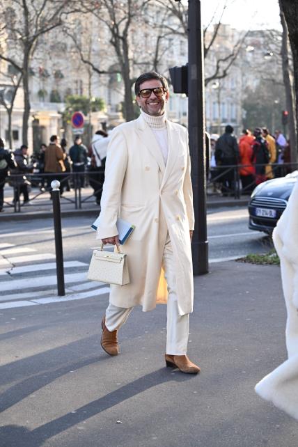 Street style Tjedan muške mode Pariz AW24