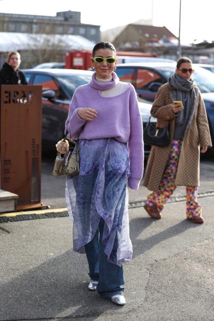 Street style Tjedan mode Kopenhagen AW24