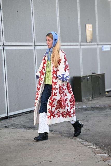 Street style Tjedan mode Kopenhagen AW24