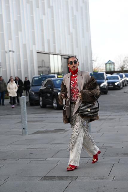 Street style Tjedan mode Kopenhagen AW24