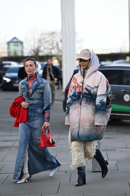 Street style Tjedan mode Kopenhagen AW24