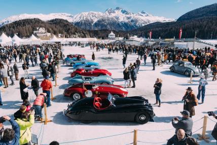 The ICE St. Moritz utrka oldtimera