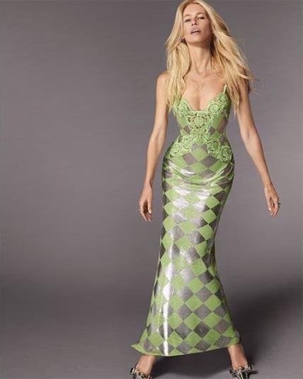 Claudia Schiffer kampanja Versace SS2024