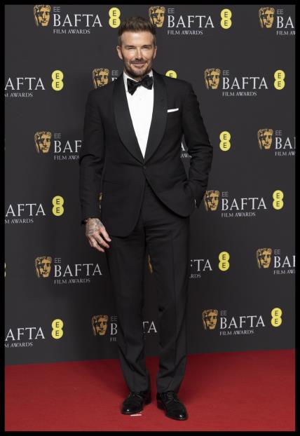 Bafta 2024 David Beckham