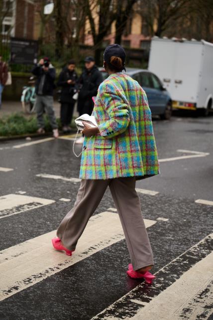 Street style Tjedan mode London 2024