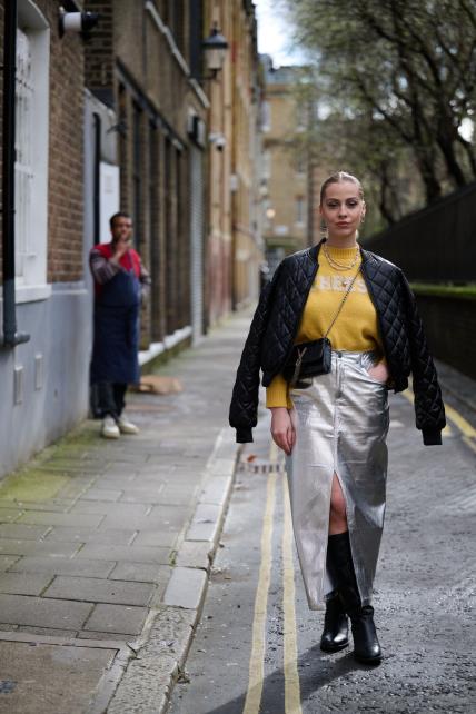 Street style Tjedan mode London 2024