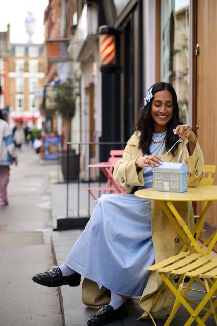 Street style Tjedan mode London 2024