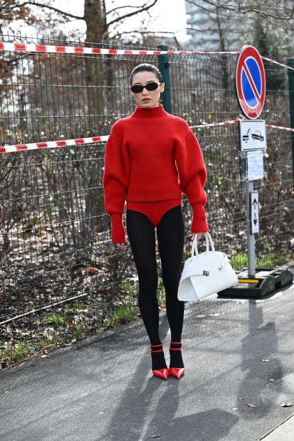 Street style Milano Tjedan mode 2024