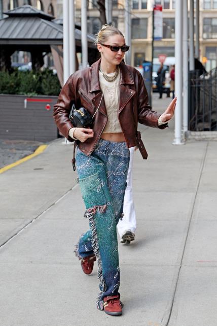 Street style Gigi Hadid