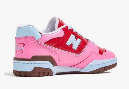 New Balance 550 Y2K Patent Leather Red Pink