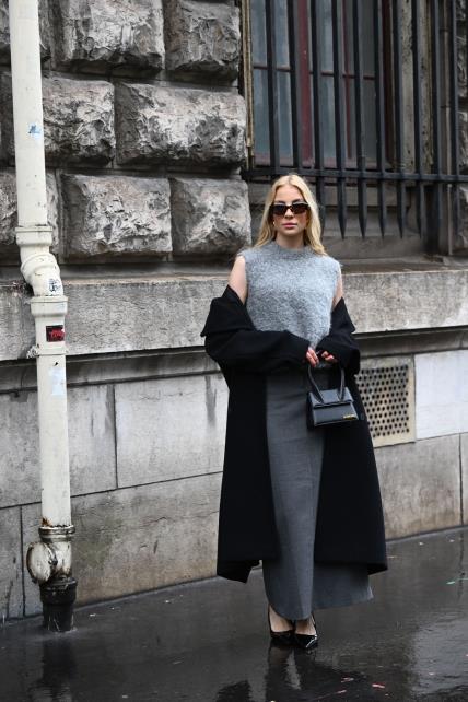 Street style Pariz Tjedan mode AW24