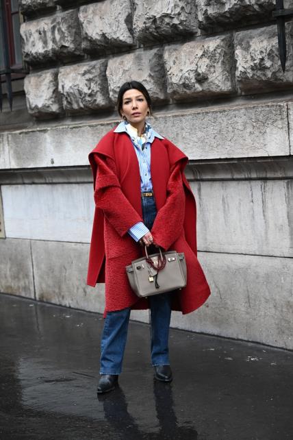 Street style Pariz Tjedan mode AW24