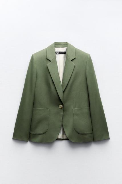 Zara zeleni blazer