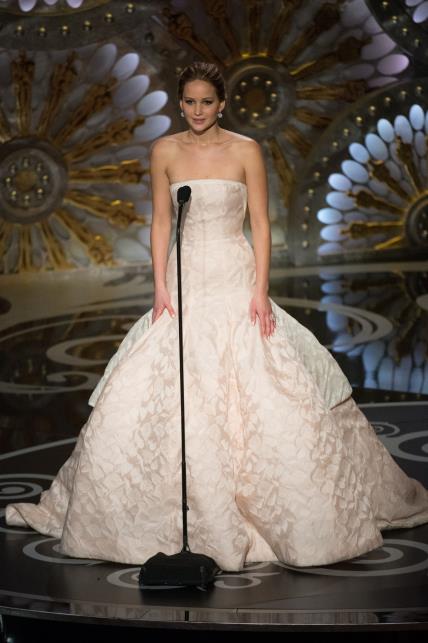 Jennifer Lawrence u Diorovoj haljini na dodjeli Oscara 2013