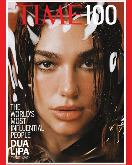 Dua Lipa Time 100 magazine