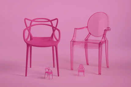 Barbie x Kartell kolekcija