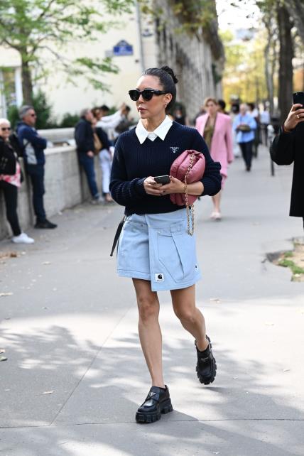 Street style Paris traper