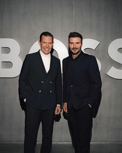 David Beckham x Hugo Boss