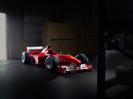 F1 bolid Michaela Schumachera