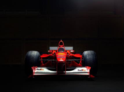 F1 bolid Michaela Schumachera