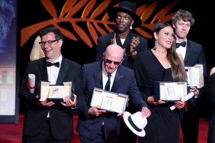 77. filmski festival Cannes, dodjela nagrada
