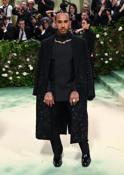 Lewis Hamilton Met Gala 2024